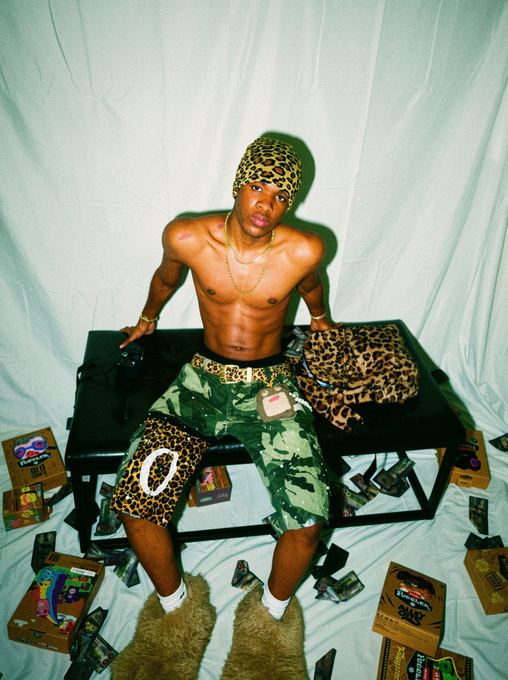 KLN CHEETAH CAMO SHORTS