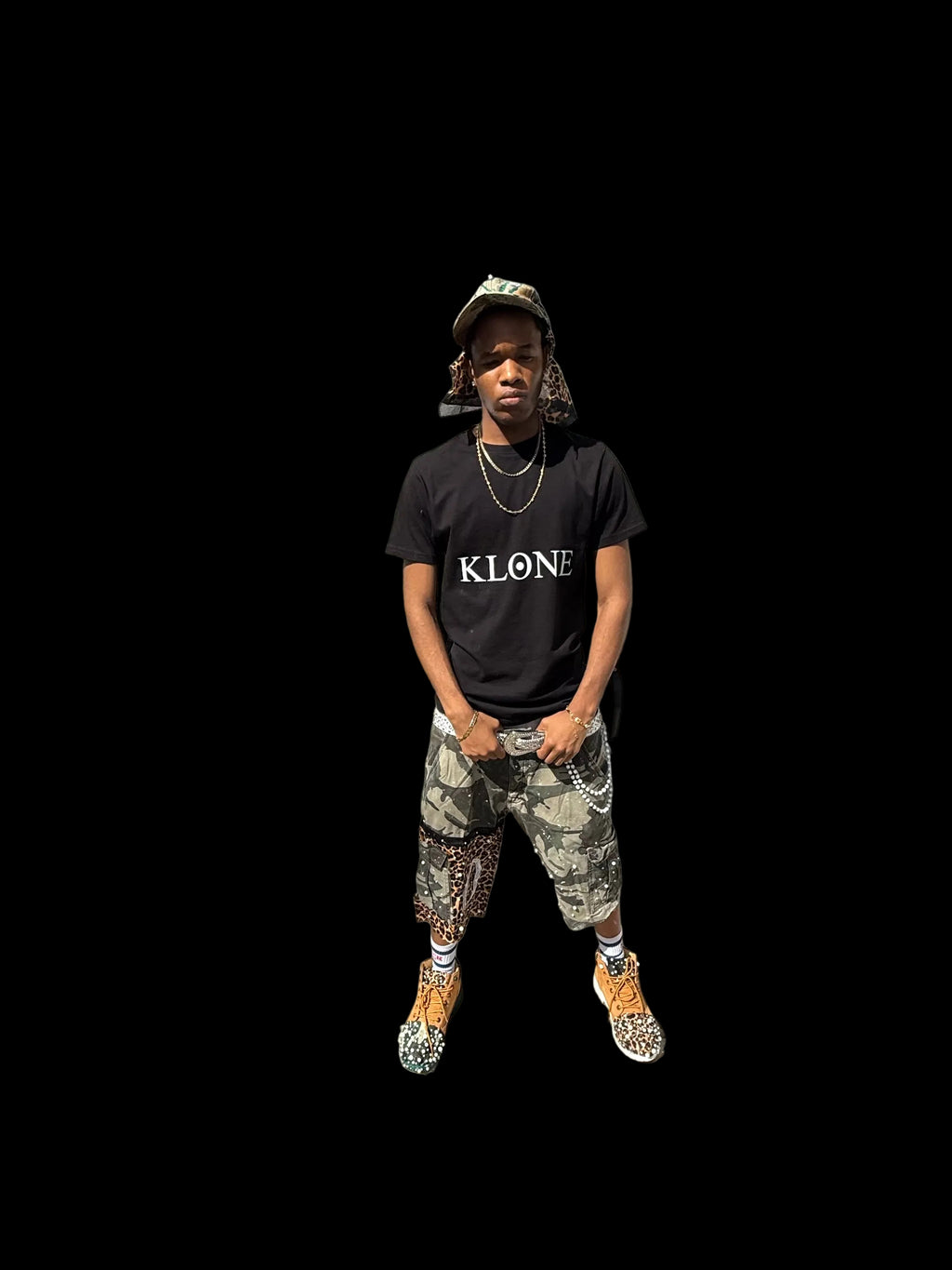 KLN CHEETAH CAMO SHORTS
